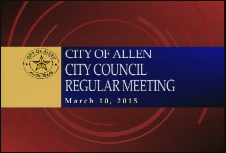 Thumbnail image for City Council Meeting (3-10-2015)