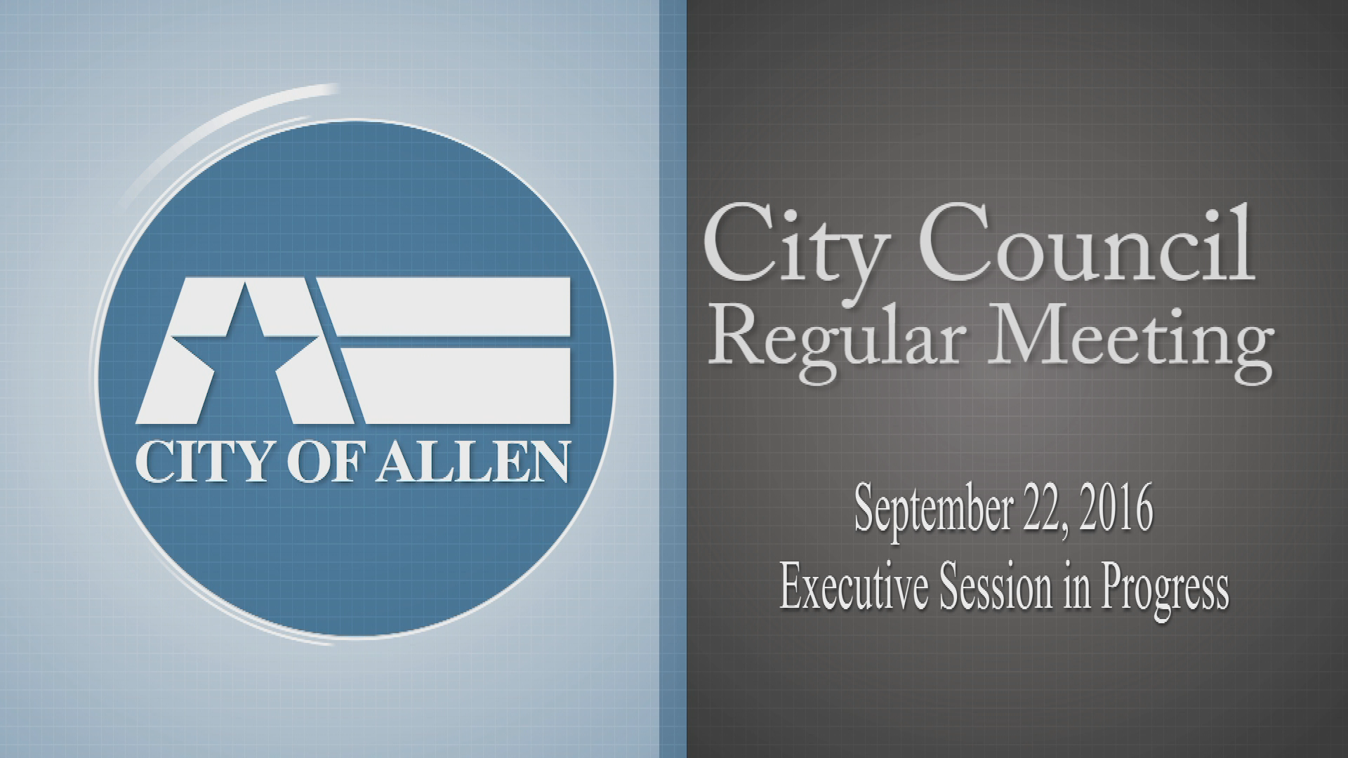 Thumbnail image for City Council Meeting (9-27-16)