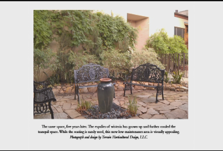 Sustainable Landscape Seminar "Hardscape Design for Water Conservation"